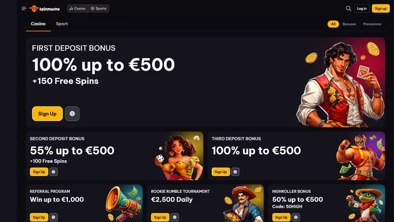 Unlock Exclusive Rewards with Spinmacho Slots and Bonus Offers